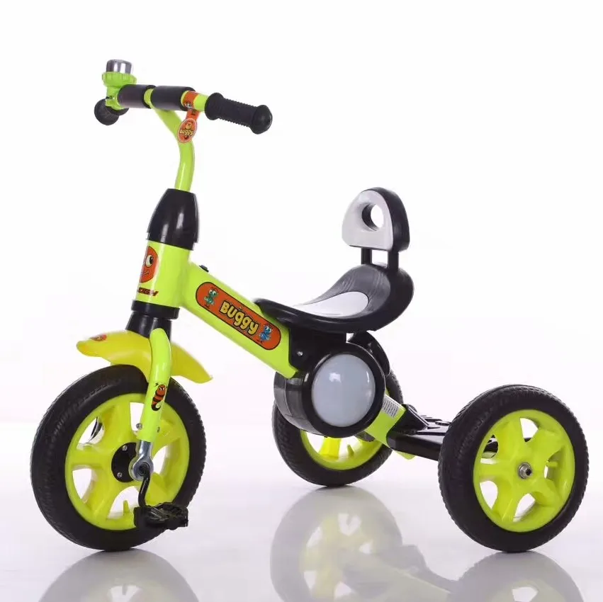 Zhejiang YTH Toys Plastic Baby Tricycle/Kids Ride on Bike With Reliable Seat/Simple Design With Practical Value