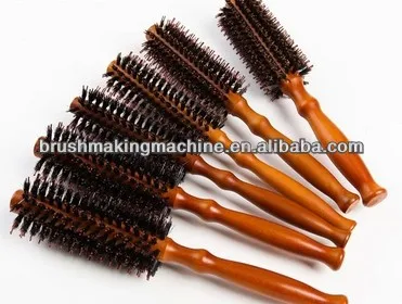 Hot sale round head daily hair brush making machine