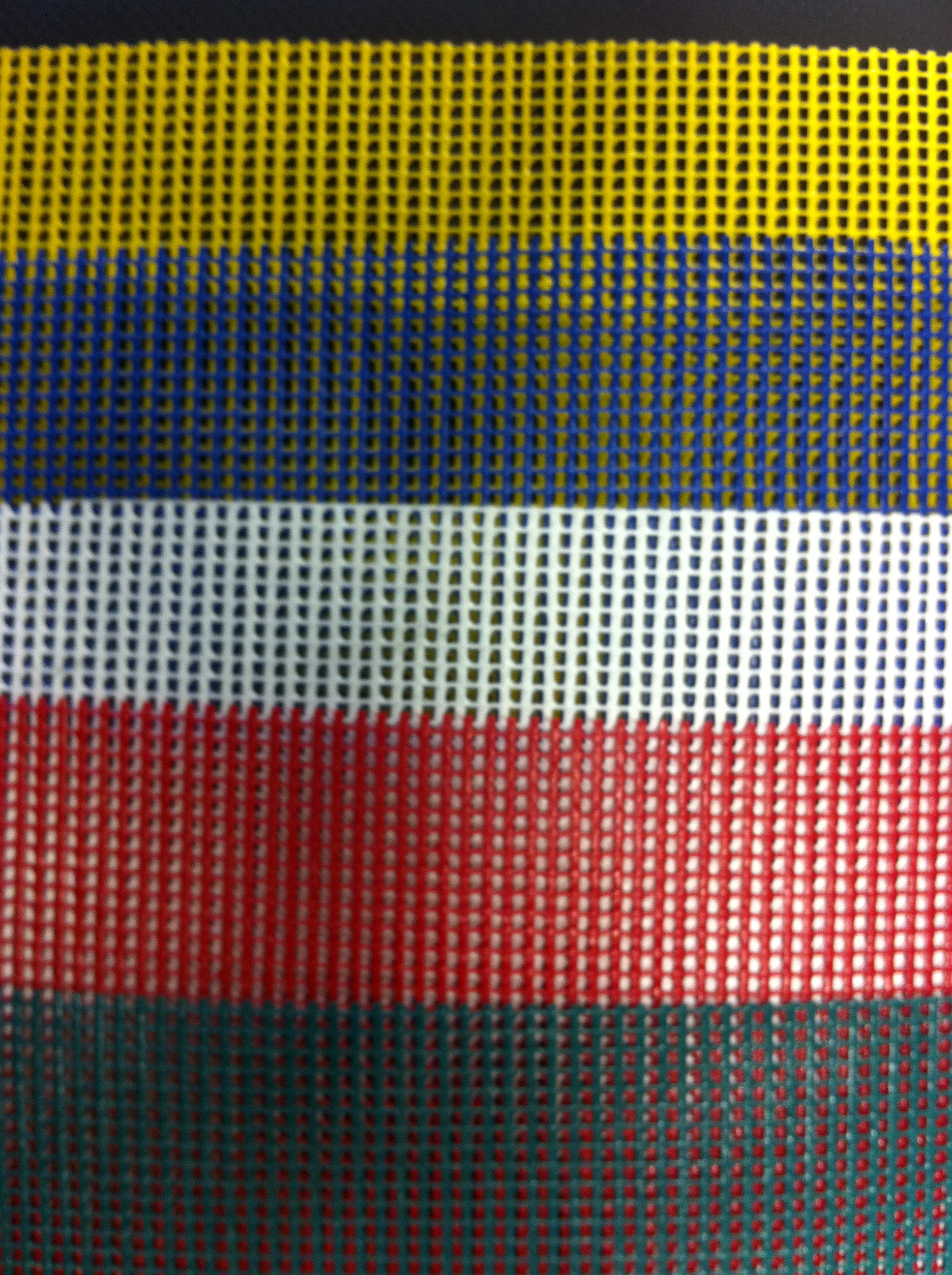 High Strength PVC Coated Polyester Mesh Fabric