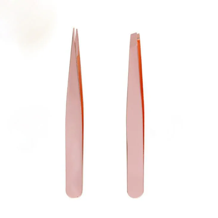 Частная марка, набор пинцетов из нержавеющей стали для объема ресниц для салона красоты