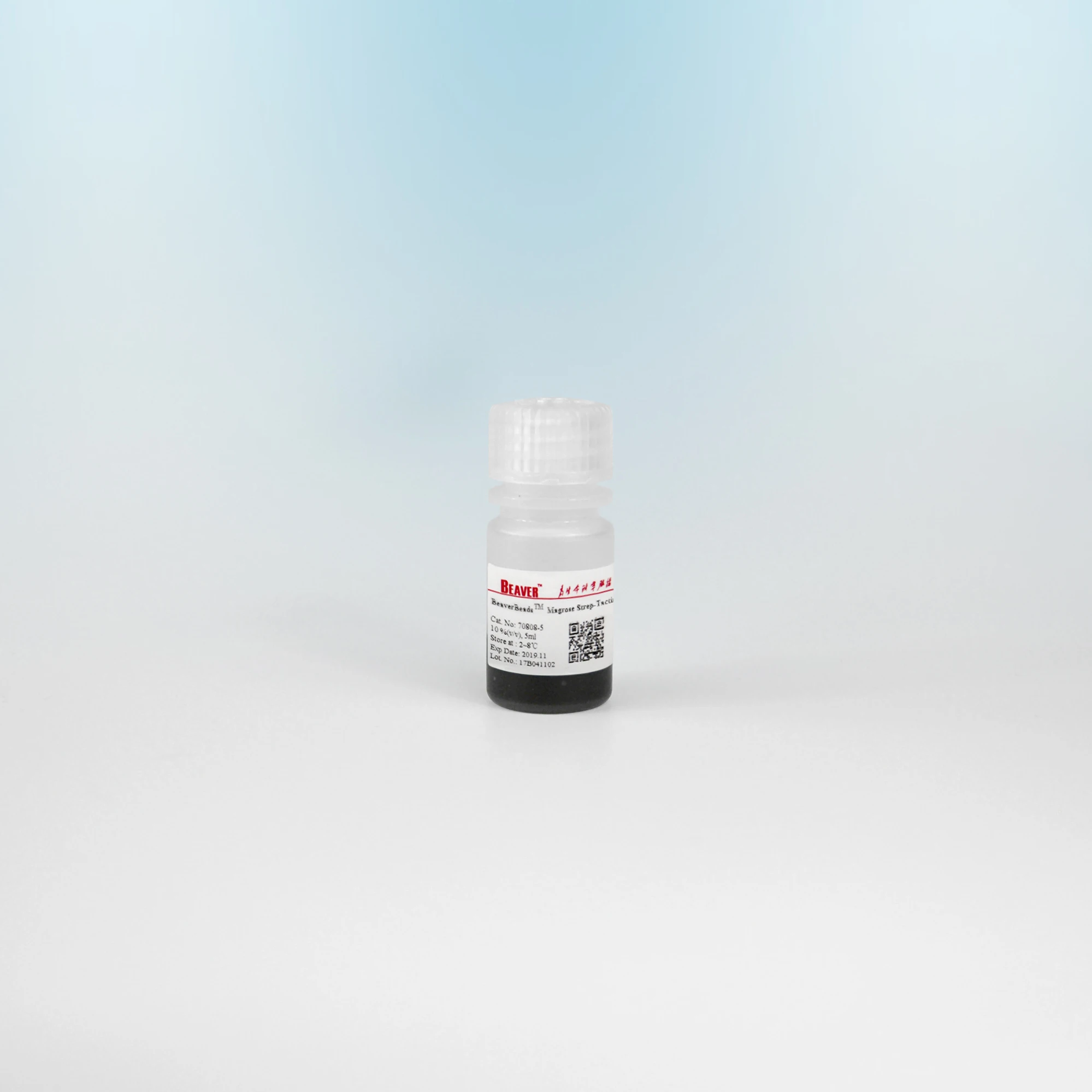 Magnetic nanoparticles Fe3O4 magrose coated beads for Strep-Tactin (Strep-tag II) proteins purification