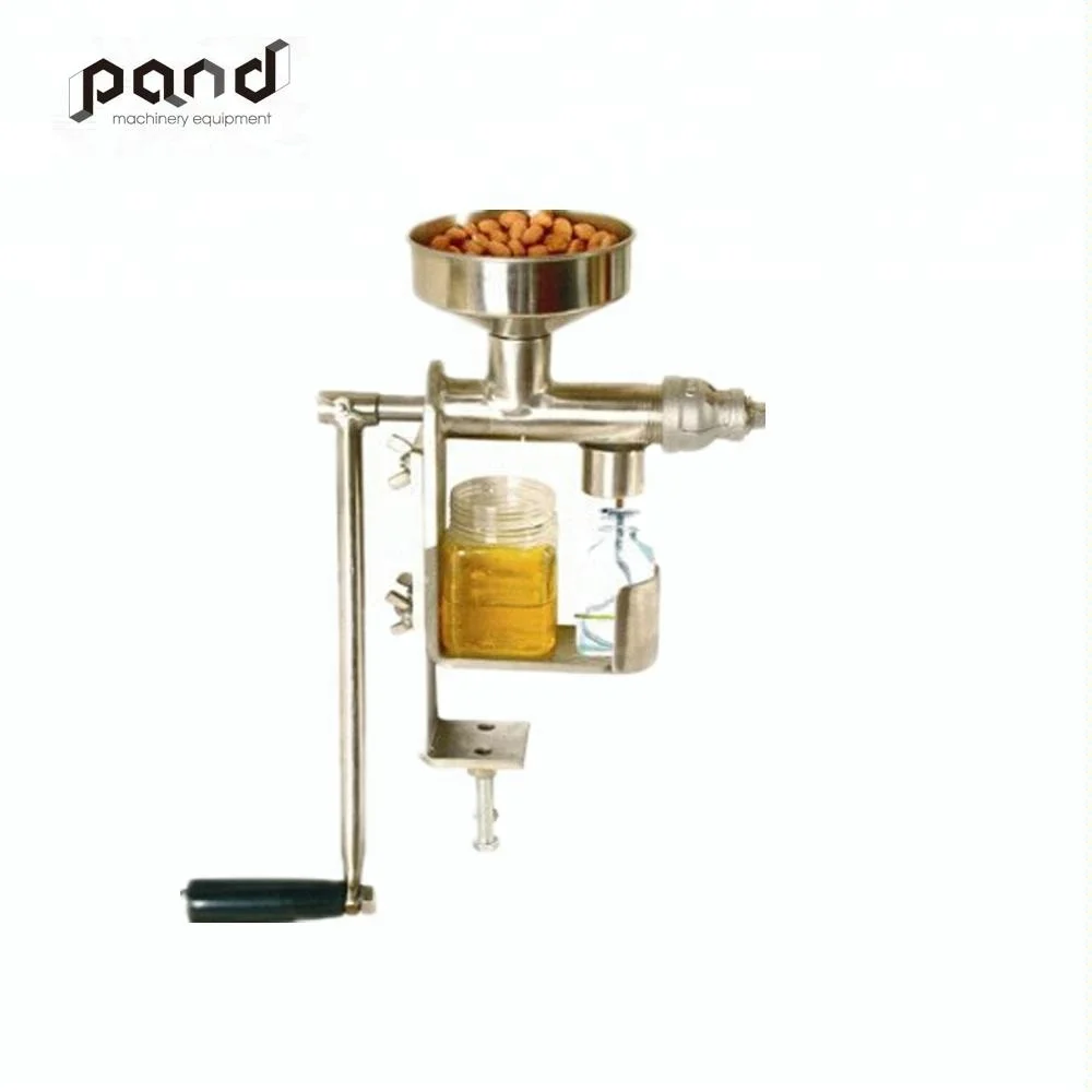 small hand groundnut oil expeller/homeuse manual oil press machine