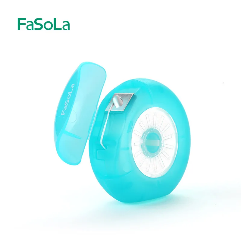FaSoLa Oral Nursing Tasteless 50M Box Packed Dental Floss Dispenser Original Floss