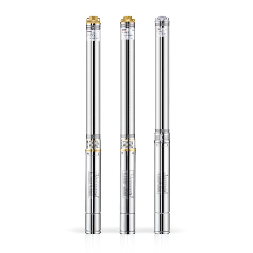 4 Inch Diameter qj Series Deep Well Multistage Submersible Water Pumps