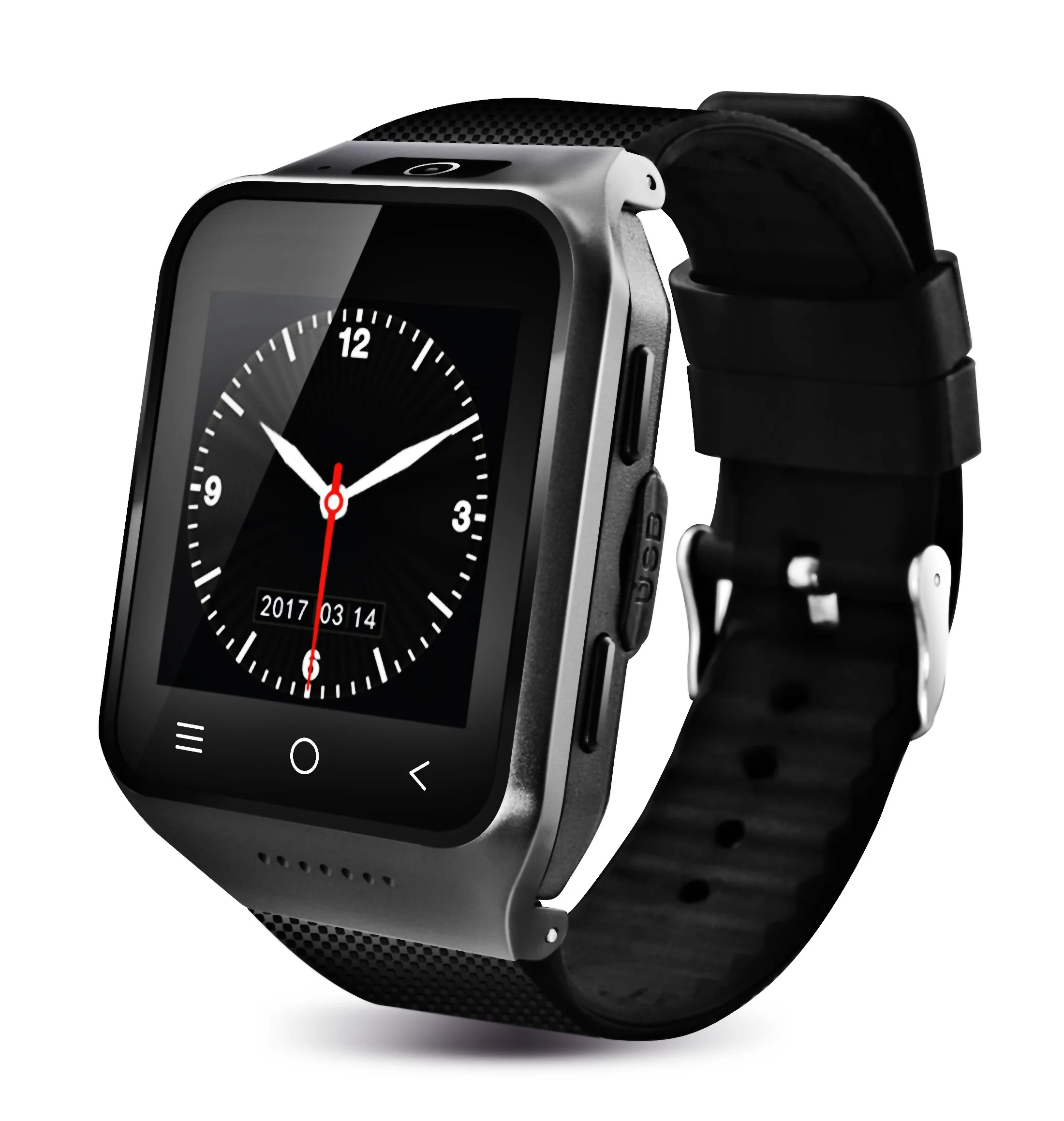 
2019 3G Android 4.4 Smart Watch Phone 1.44 inch Adult Smart Watch With Front Camera 