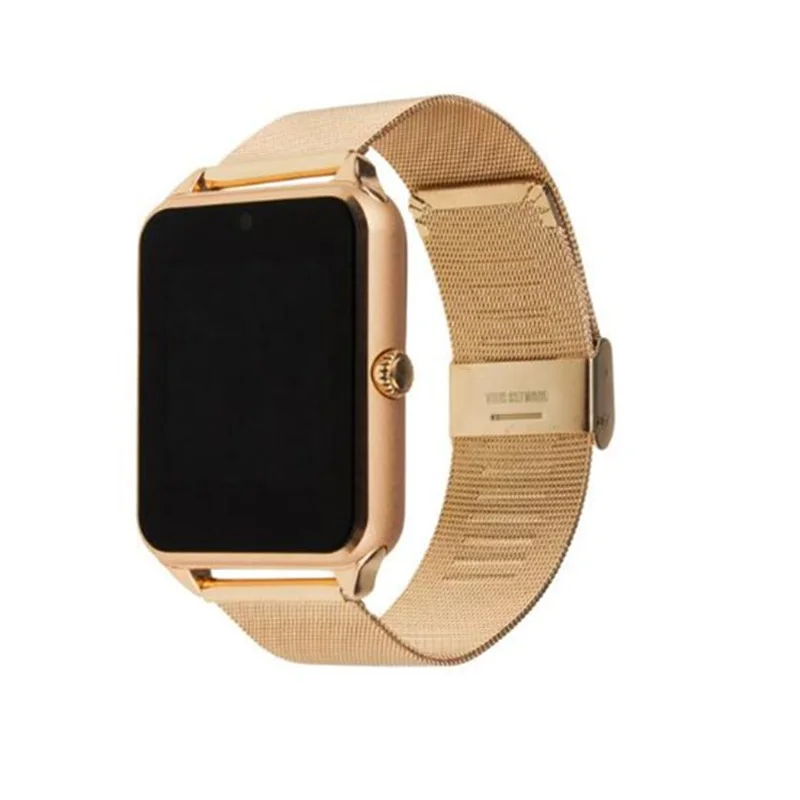 
Brand New Z60 Smart Watch Men Women 2G Smartwatch Support SIM/TF Card Wristwatch For Apple Android Phone 