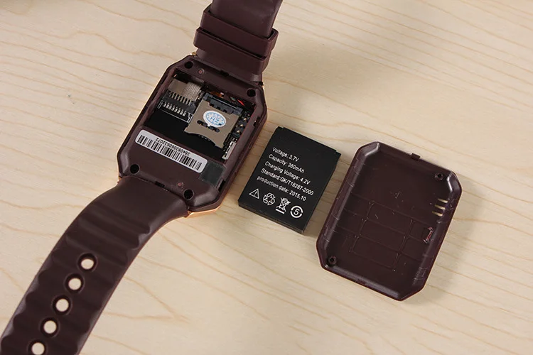 Shenzhen factory smart watch dz09 android sim card with camera touch screen