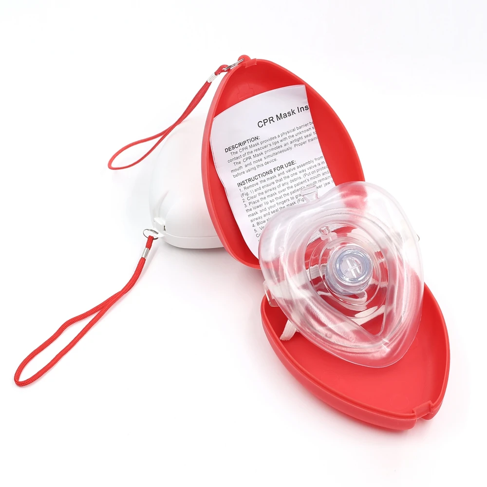 LWC-02 для взрослых и детей CPR Карманный Resuscitator спасательная маска для лица