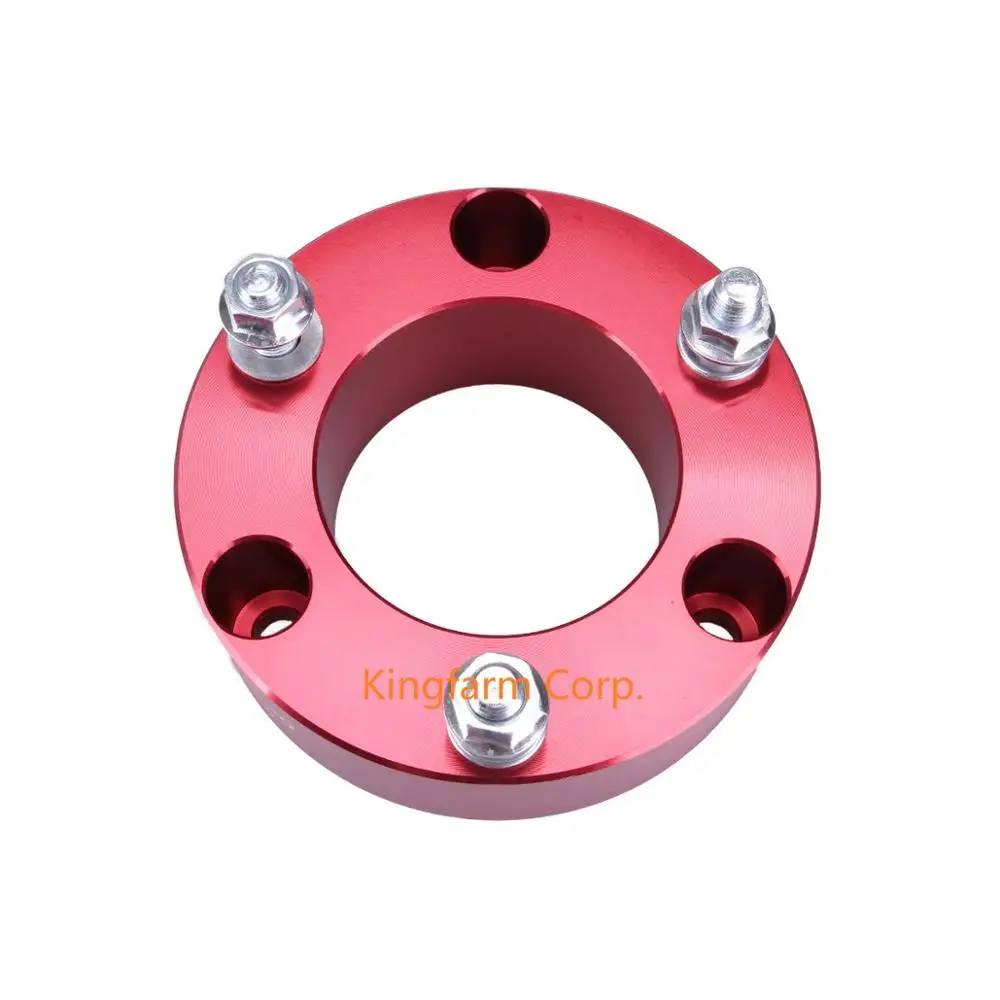 
coil strut spacer Heavy Duty Coil Strut Aluminum Spacer off-road Spacer 60mm Lift Suspension Pair for Toyota Prado 120 150 Serie 