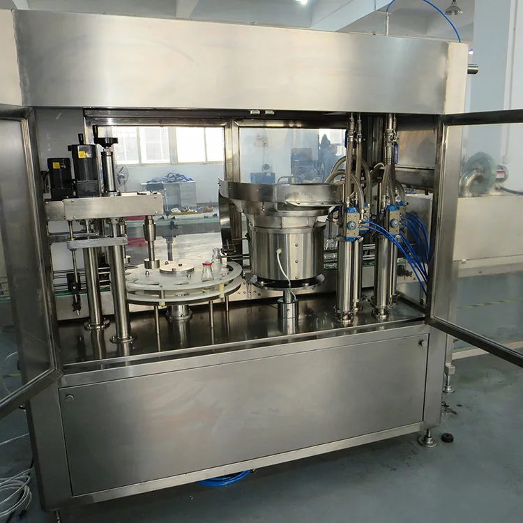 
Auto high speed mineral water bottle filling capping and labeling machine 