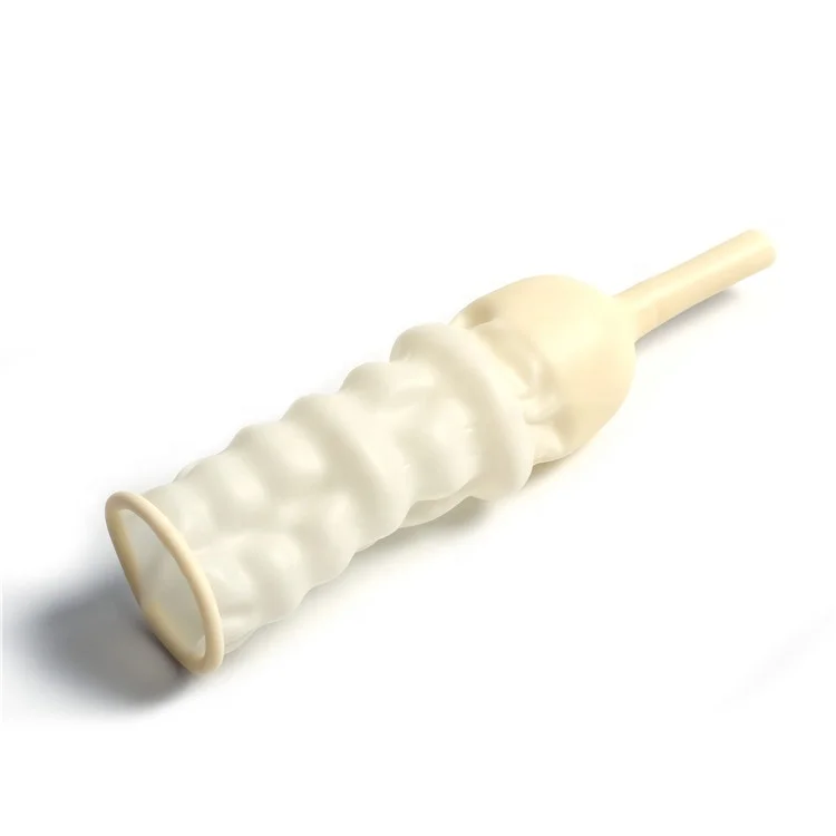 
Free Sample Disposable Urethral Drainage Latex Male External Condom Catheter 