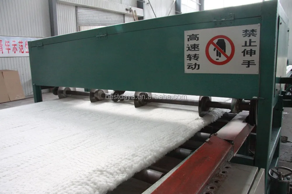 1260C Refractory Ceramic Fiber Blanket 7200X600X25mm 100kg/m3 6P Bag Packaging