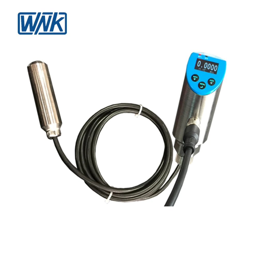 Цифровой датчик уровня воды с OLED дисплей индикатор 4 ~ 20mA + pnp выход