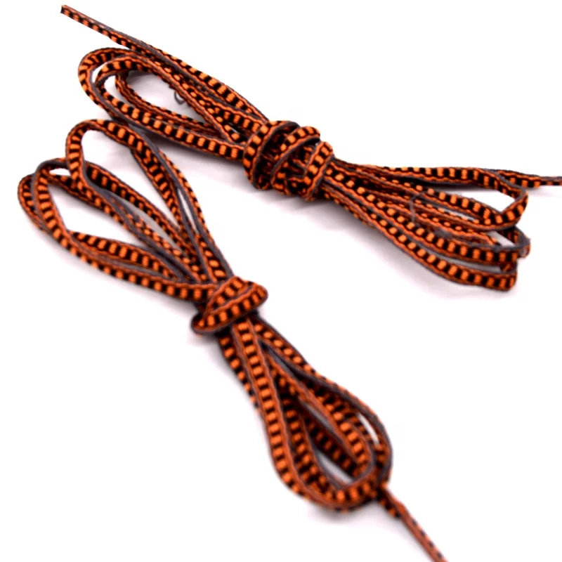 Высококачественные интенсивные круглые шнурки для обуви с прочными круглыми шнурками