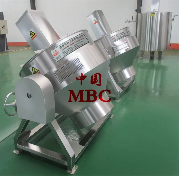 Steam Jacketed Cooking Kettle With Agitator