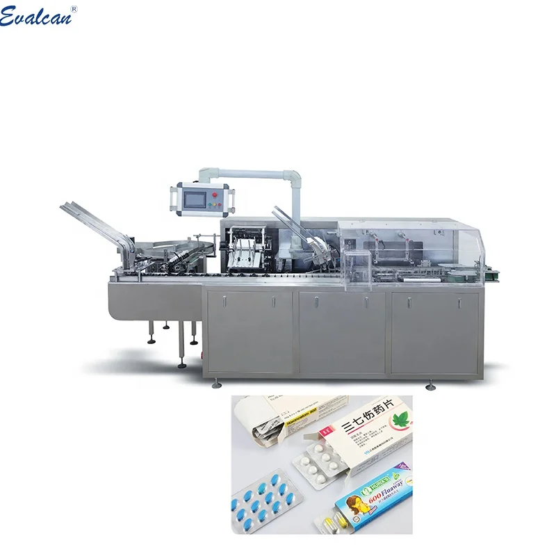 Automatic pill blister paper box packing machine