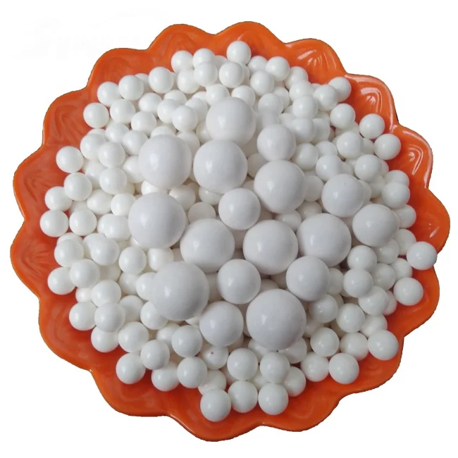 Wear resistant alumina ball 0.5-30mm specially for grinding zirconium silicate