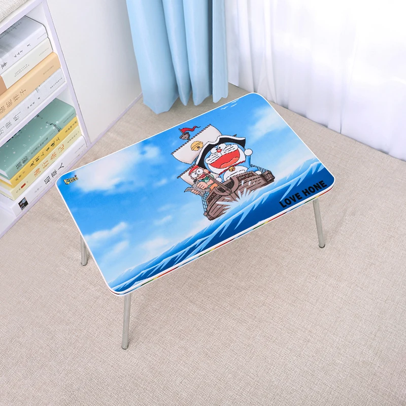 
Wooden cartoon wooden portable folding laptop table for bed 
