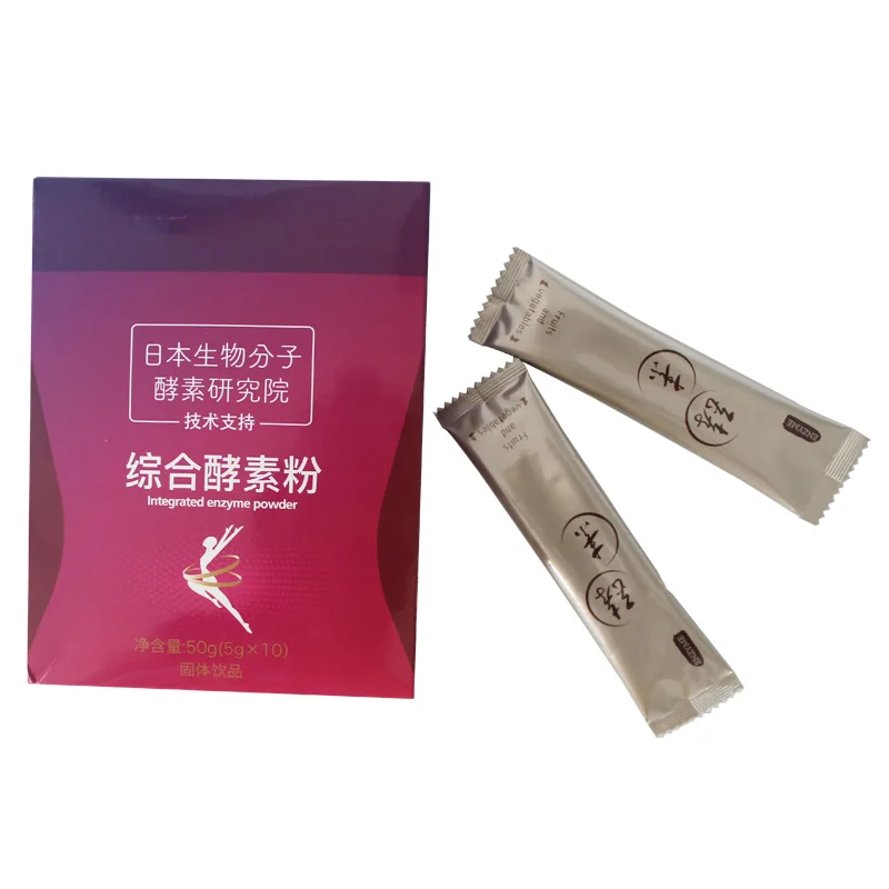 
OEM Purgative digestive support supplement probiotics sachets 