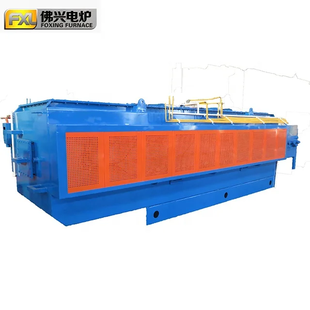Continuous Muffle Mesh Belt Heat Treatment Furnace for screw