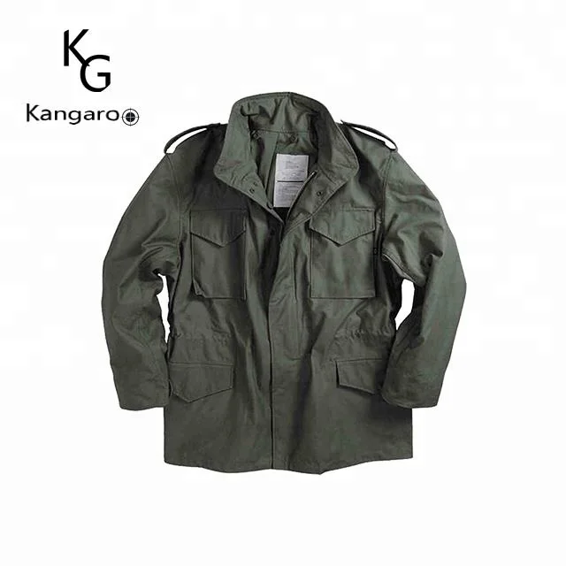 Классический нескольких цветов хлопок нейлон Высокая слезоточивый США M65 военная Униформа куртка со съемным вкладышем