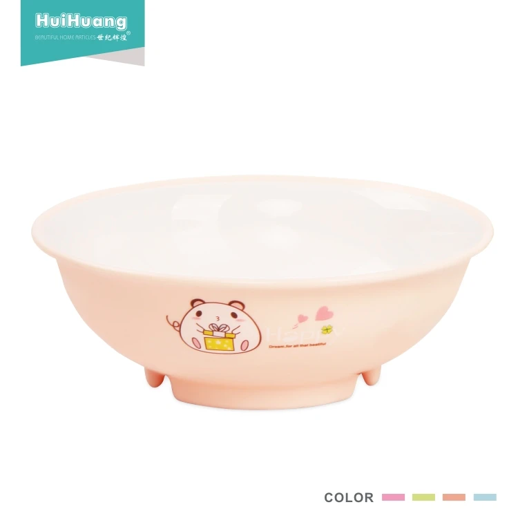 
good quality colorful tableware eco friendly kitchen large plastic bowls cheap plastic bowls hard plastic bowl for rice soup 