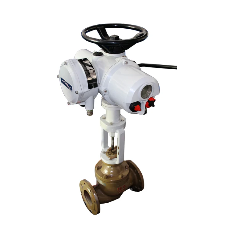 4-20ma Flow Control Motor Operated Valve Electric IP68 OEM Control Valve