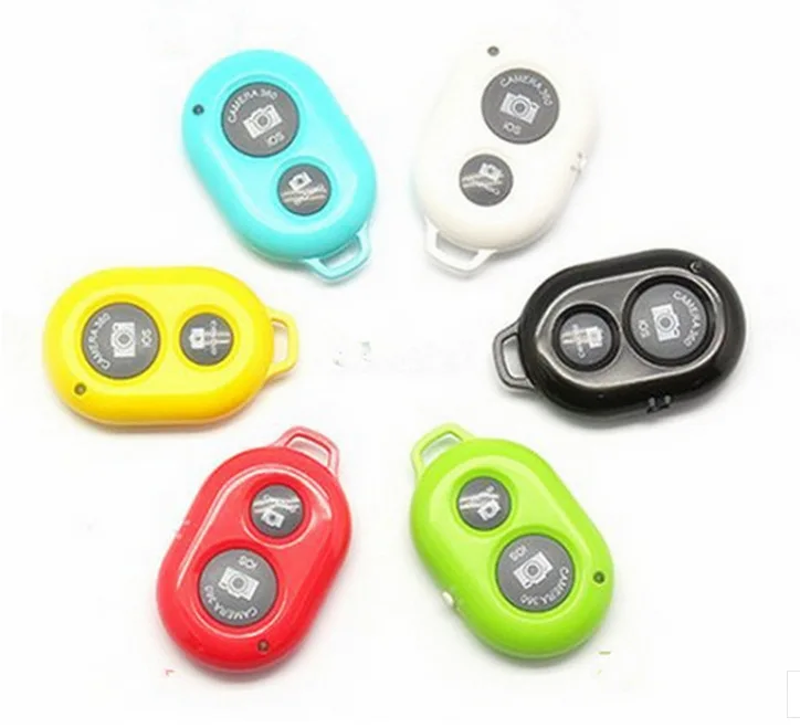 For IOS Android Wireless B.T Controller Colorful Selfie Remote Shutter
