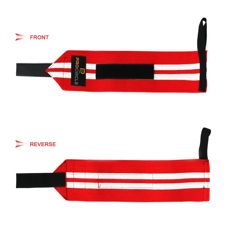 Customize logo weight lifting training wrist support wraps gym wrist brace