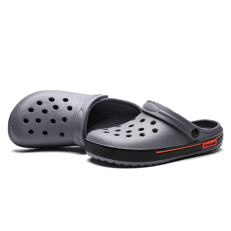 Обувь YT, последние летние мужские тапочки, модная уличная садовая обувь