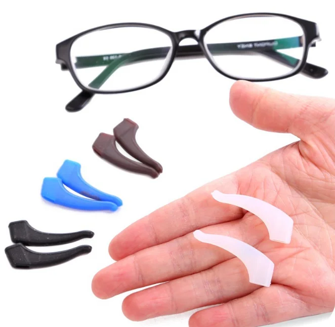 High quality non-slip eyewear retainers / glasses legs / safety silicone supporting ear hook for Sport