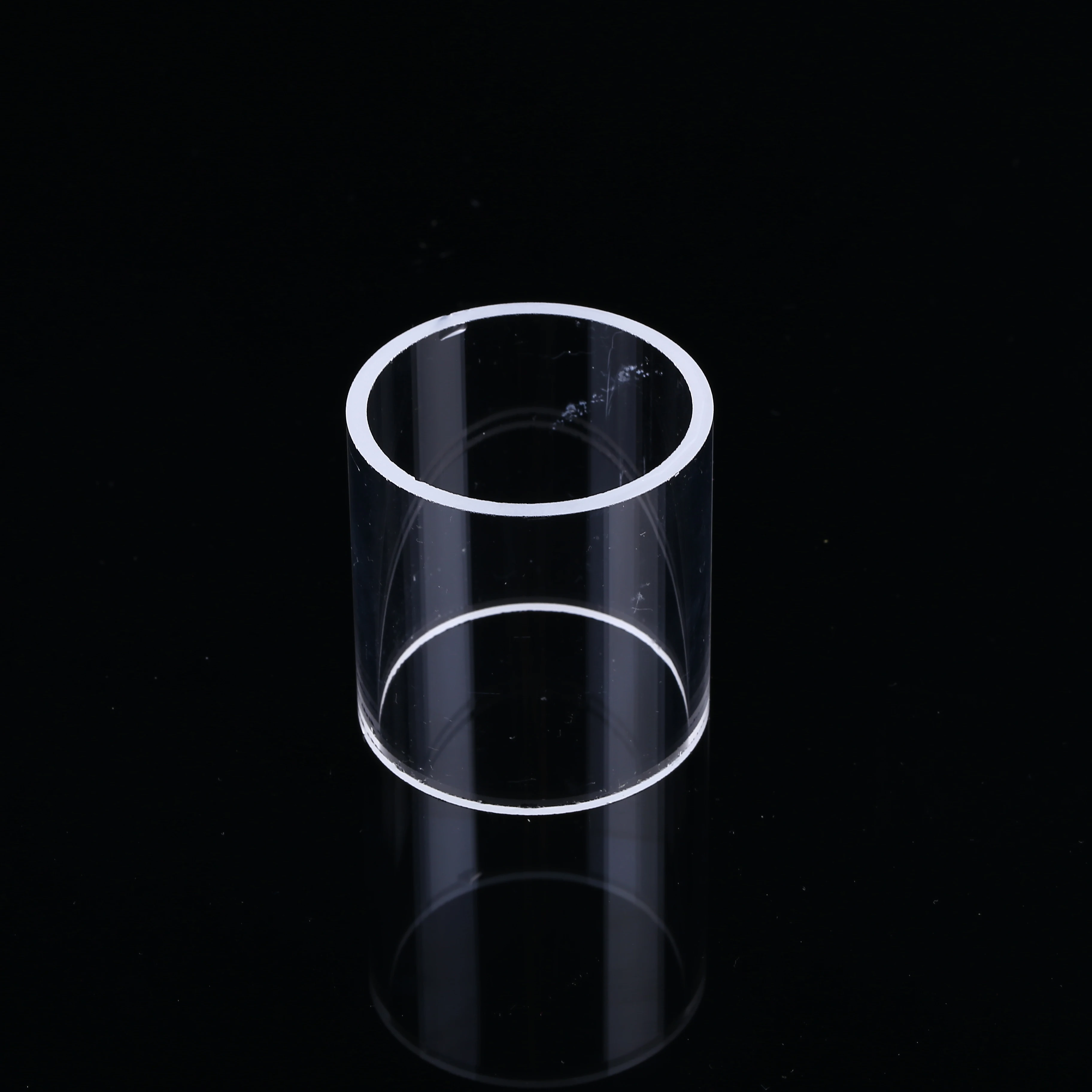 Прозрачные плавленые кварцевые стеклянные трубки, Кварцевая устойчивая к высоким температурам кварцевая стеклянная трубка