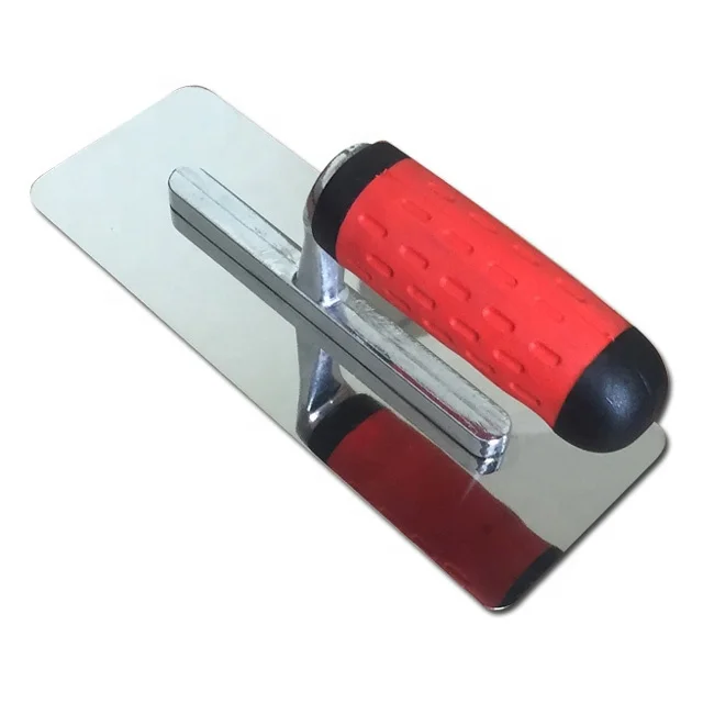 Masonry Trowels with carbon steel blade wooden handle