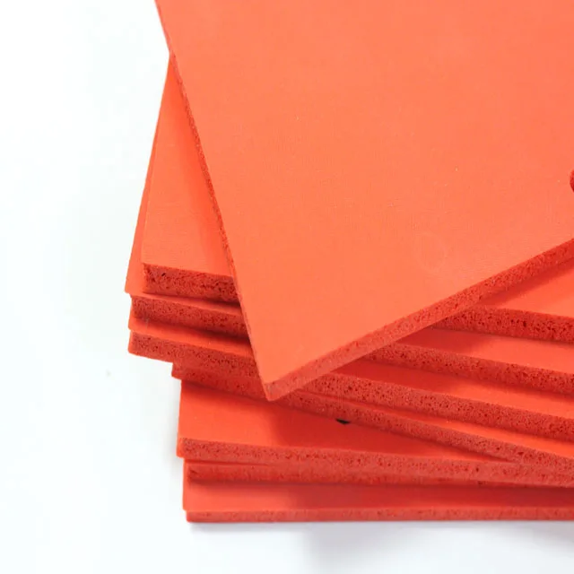 Лист силиконовой пены, устойчивый к высоким температурам, для теплового пресса