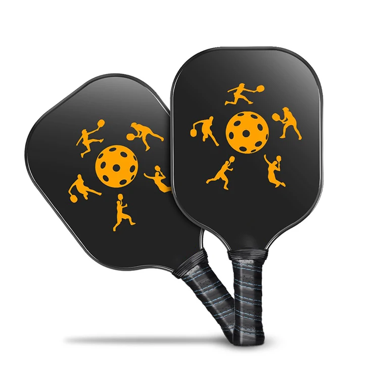 Good quality wholesale graphite cartbon fiber pickleball paddle racket