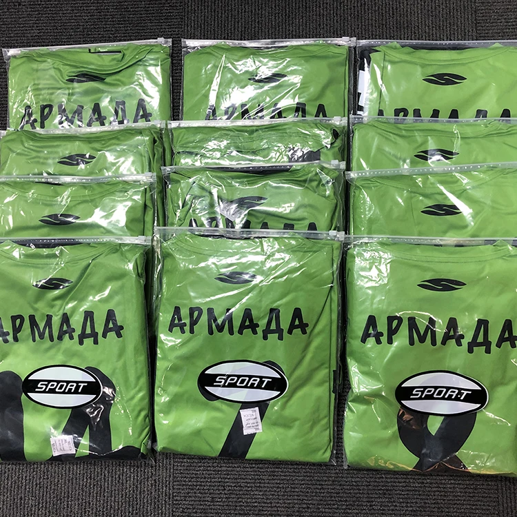 Guangzhou custom sublimation printing new model club soccer football jersey