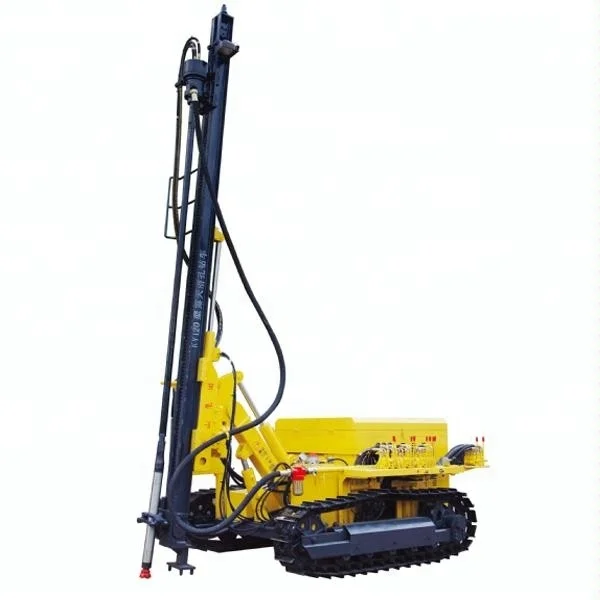 Kaishan KY120 Mini Open-Air Crawler Drill Rig/7-14bar Middle Pressure Track Reverse Circulation Drilling Rig