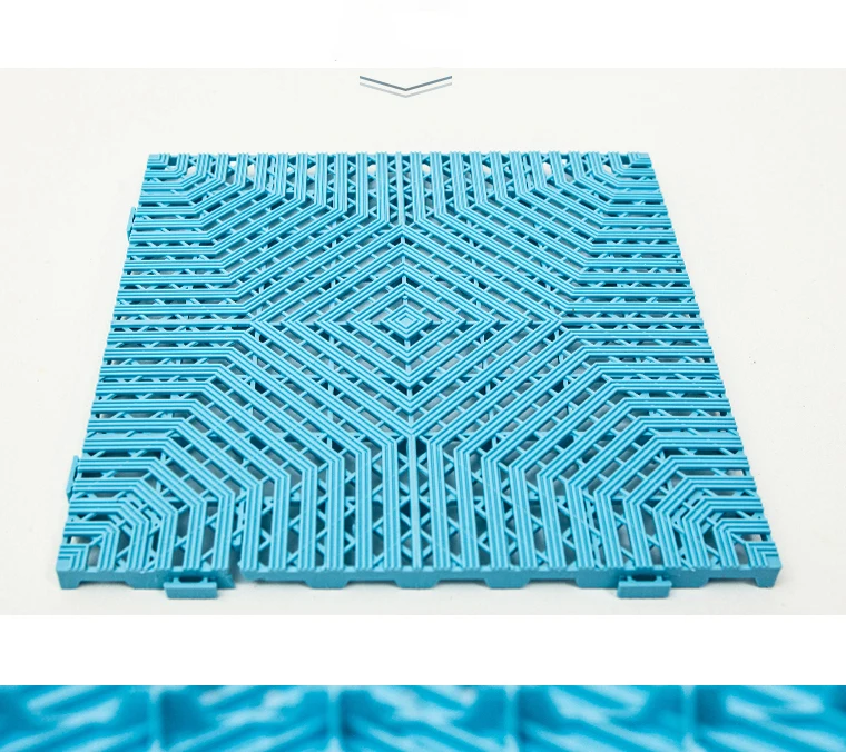High Quality  PP Copolymer Interlocking Plastic Anti-slip Swimming Pool Mat /bath Floor Mat