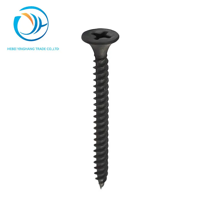 
easydrive black phosphate uncollated drywall screws 