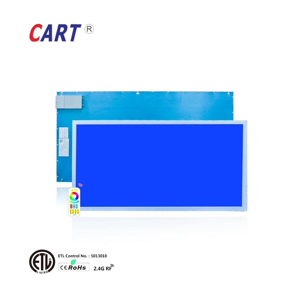 5 лет гарантии Американский дизайн лаборатории тестирования электроприборов, США (ETL сертификат DC24V 2X2 2X4 1X4 RGBW/RGBWW светодиодные панели