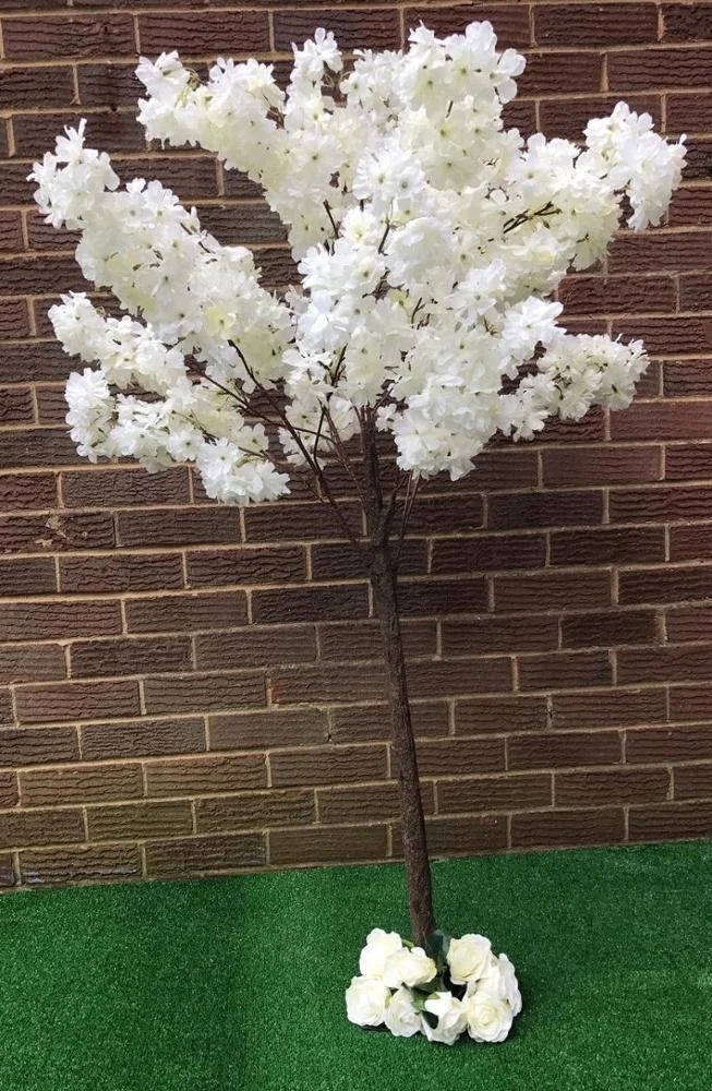 Artificial Wholesale Wedding Table Centerpieces Small Wooden Cherry Blossom Tree
