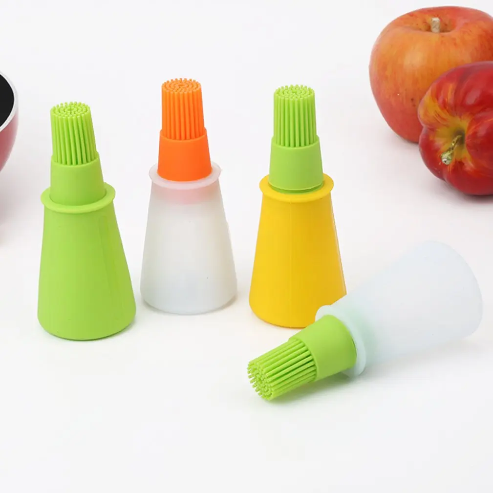 KUDA High Quality Silicone Oil Bottle Brush Cooking Baking Basting Pancake Kitchen Tool in STOCK