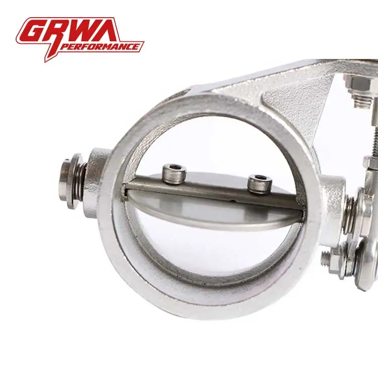 Популярный гоночный Электрический выхлопной клапан из нержавеющей стали, контрольный двигатель