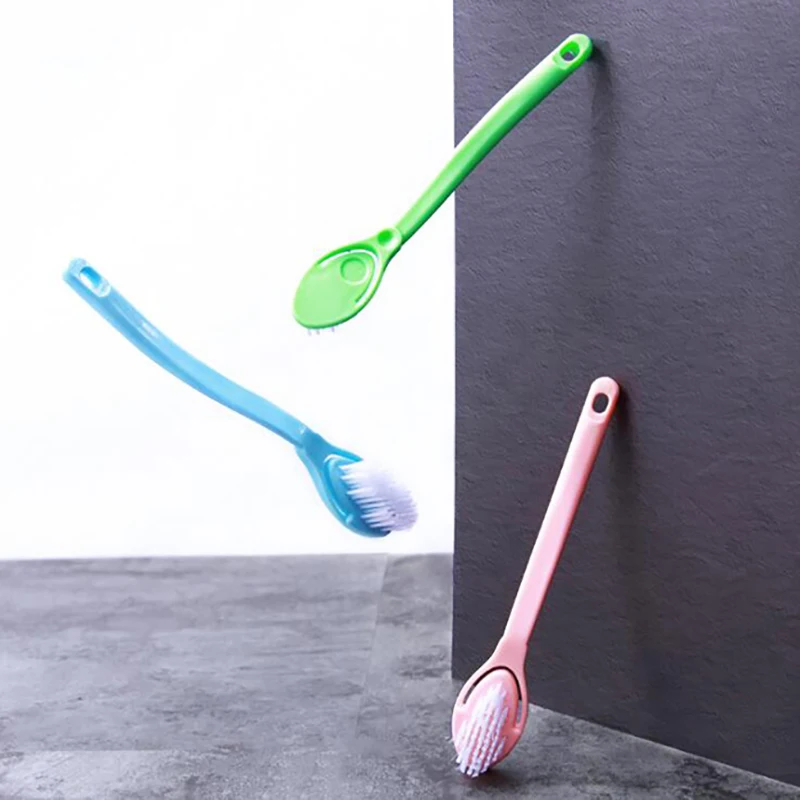 PP Long Handle Single Head Shoe Brush Cleaning Brushes Fur Laundry Can Be Hung Strong Detergency Articles Of Daily Use