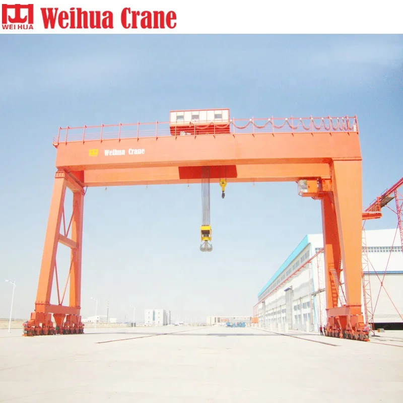 A Model Construction Railway 70 Ton European Style Double Beam Gantry Crane