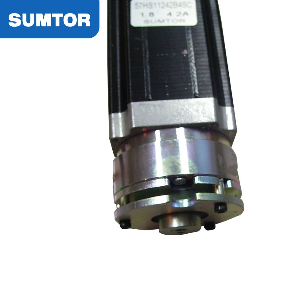 112 мм длина двигателя 4.2A ток nema 23 шагового двигателя с высокой скоростью 57byg250c тормоз для 3d-принтер