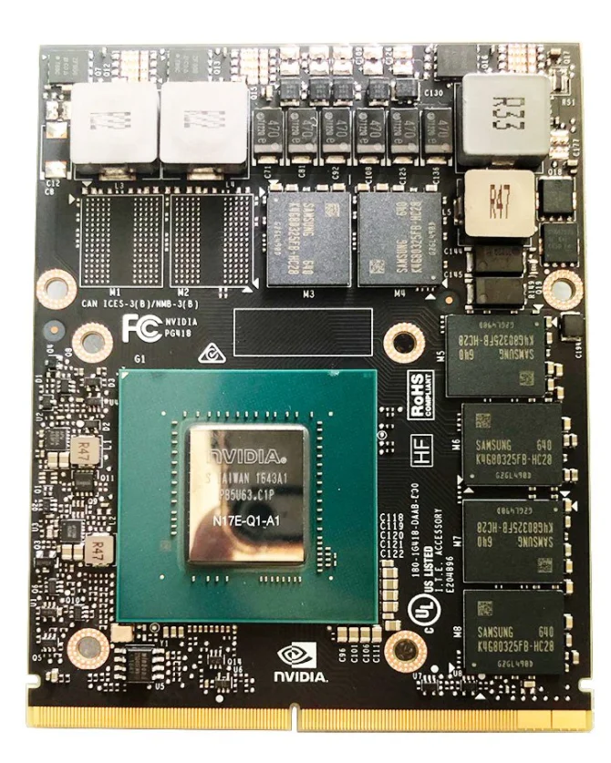 01AV355 for LENOVO P3000 N17E-Q1-A1 6GB GDDR5 Graphics Video Card