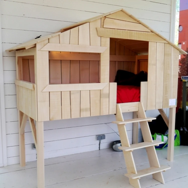 Eco-friendly and waterproof kids doll indoor house wood