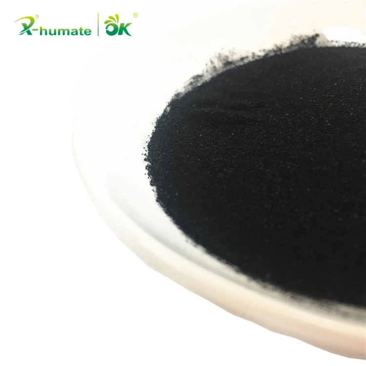 X-humate Alginic Acid 18% Organic Fertilizer Water Soluble Spirulina / Spiral Seaweed Extract Powder