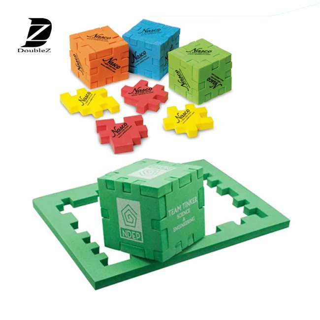 Детский кубик-пазл из пены EVA, образовательные игрушки